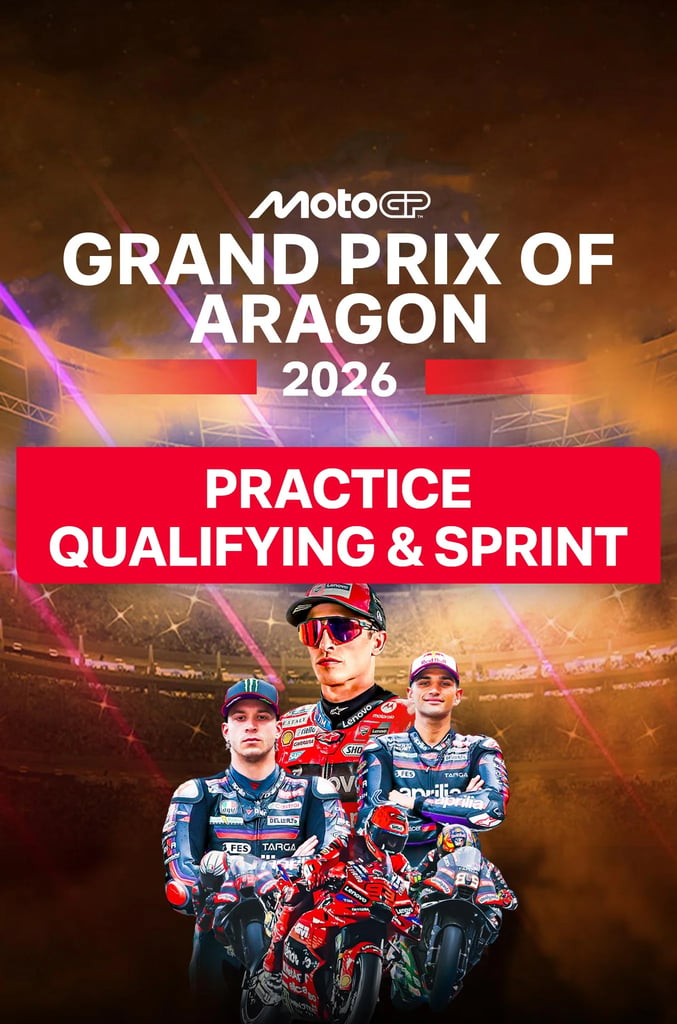 Moto GP 2026 Aragon : Practice Qualifying & Sprint