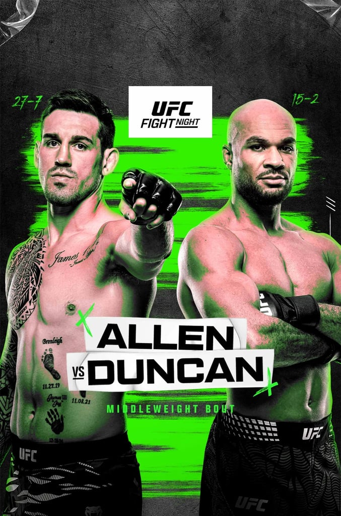 UFC Fight Night 2026 : Allen vs. Duncan