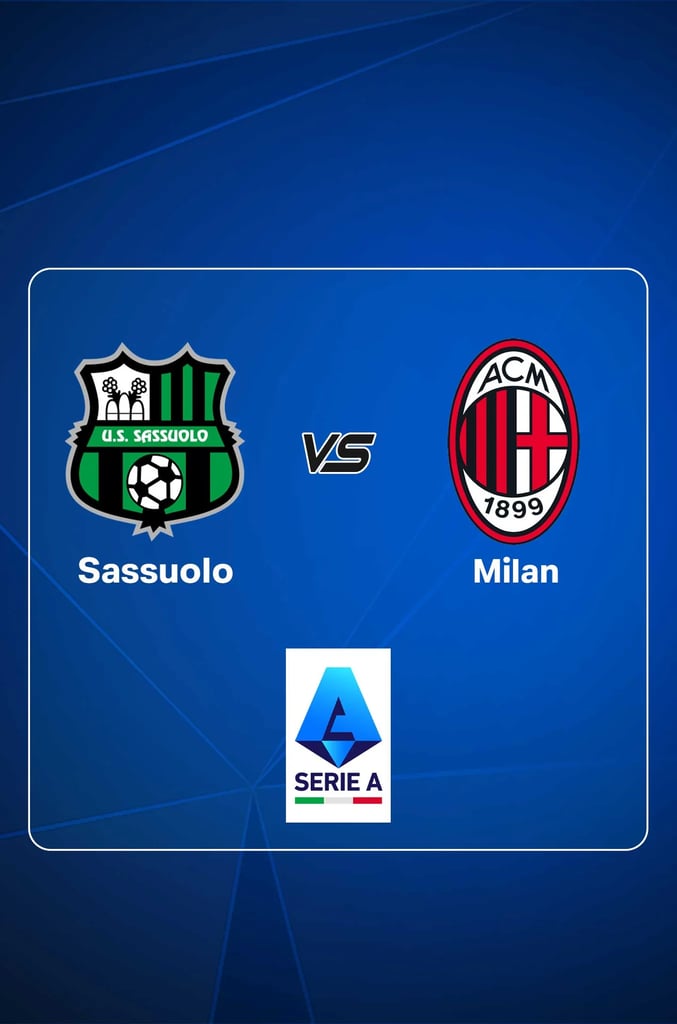 Calcio Serie A 26/27: Sassuolo vs Milan