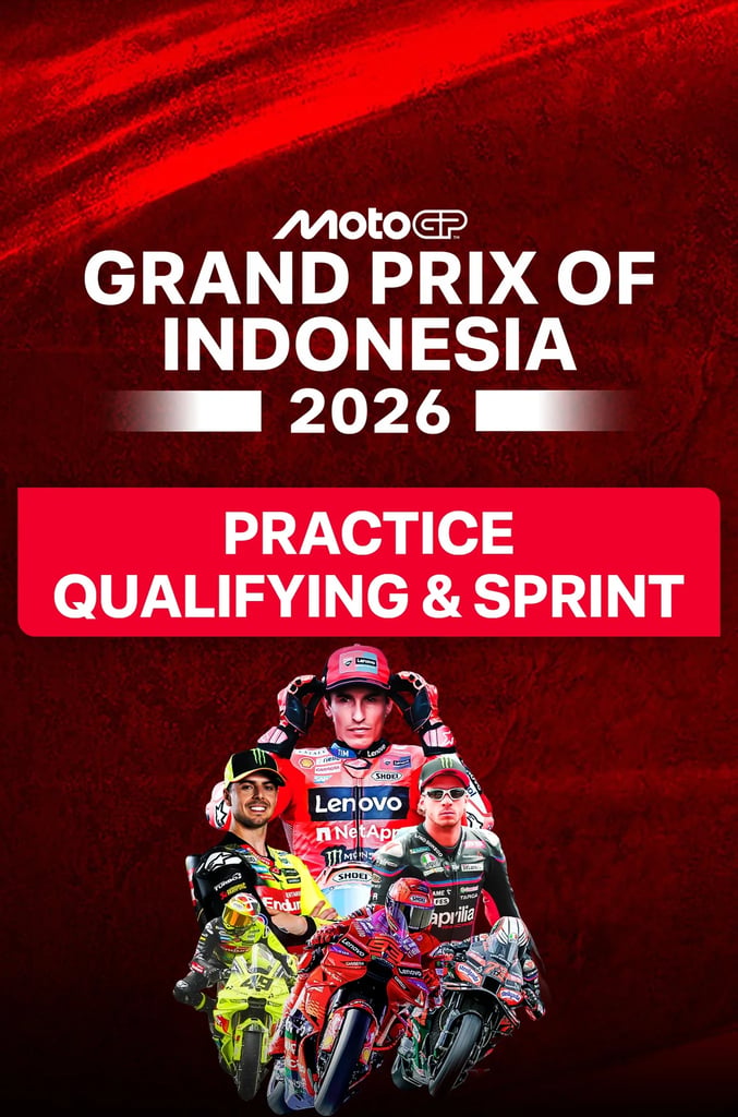 Moto GP 2026 Grand Prix Of Indonesia : Practice Qualifying & Sprint