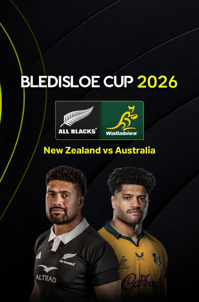 Bledisloe Cup: New Zealand vs Australia