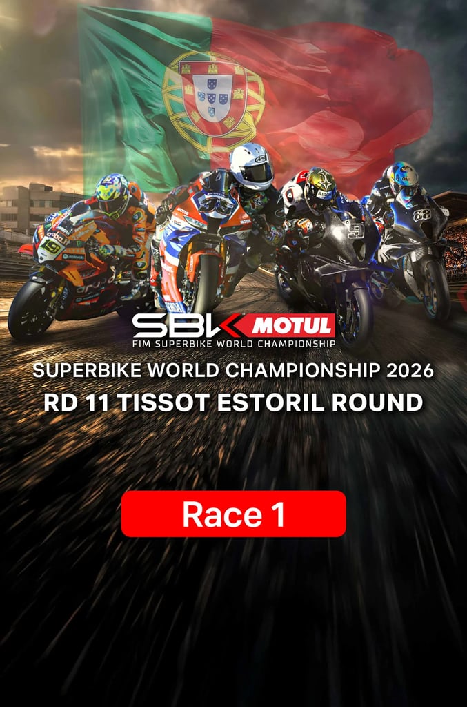 2026 WorldSBK: RD 11 Tissot Estoril Round - Race 1