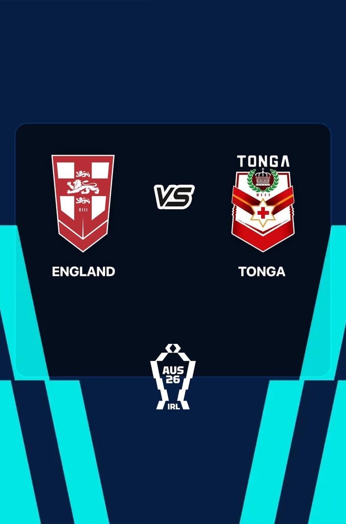Rugby League World Cup 2026 : England vs Tonga