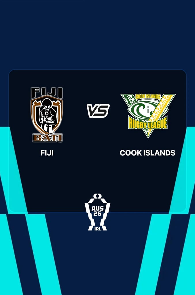 Rugby League World Cup 2026 : Fiji vs Cook Islands