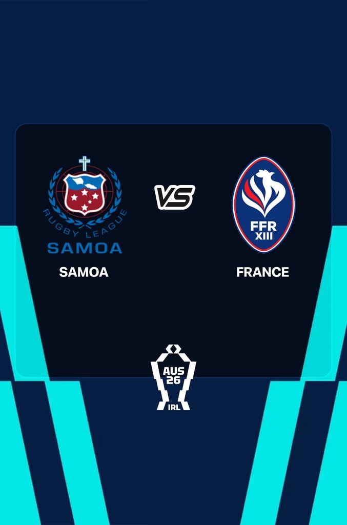 Rugby League World Cup 2026 : Samoa vs France
