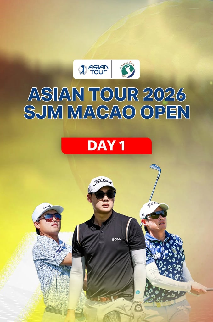 Asian Tour 2026 : SJM Macao Open Day 1