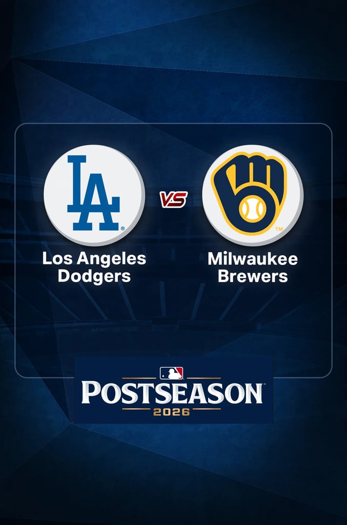 MLB 2026 NLCS G 4 Dodgers vs Brewers