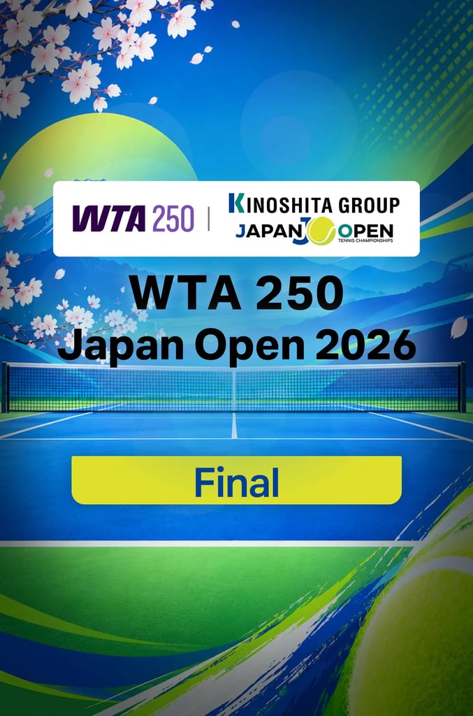 WTA 250 Japan Open 2026 : Final