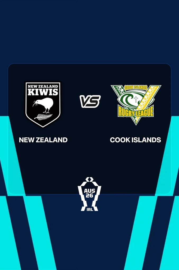 Rugby League World Cup 2026 : New Zealand vs Cook Islands
