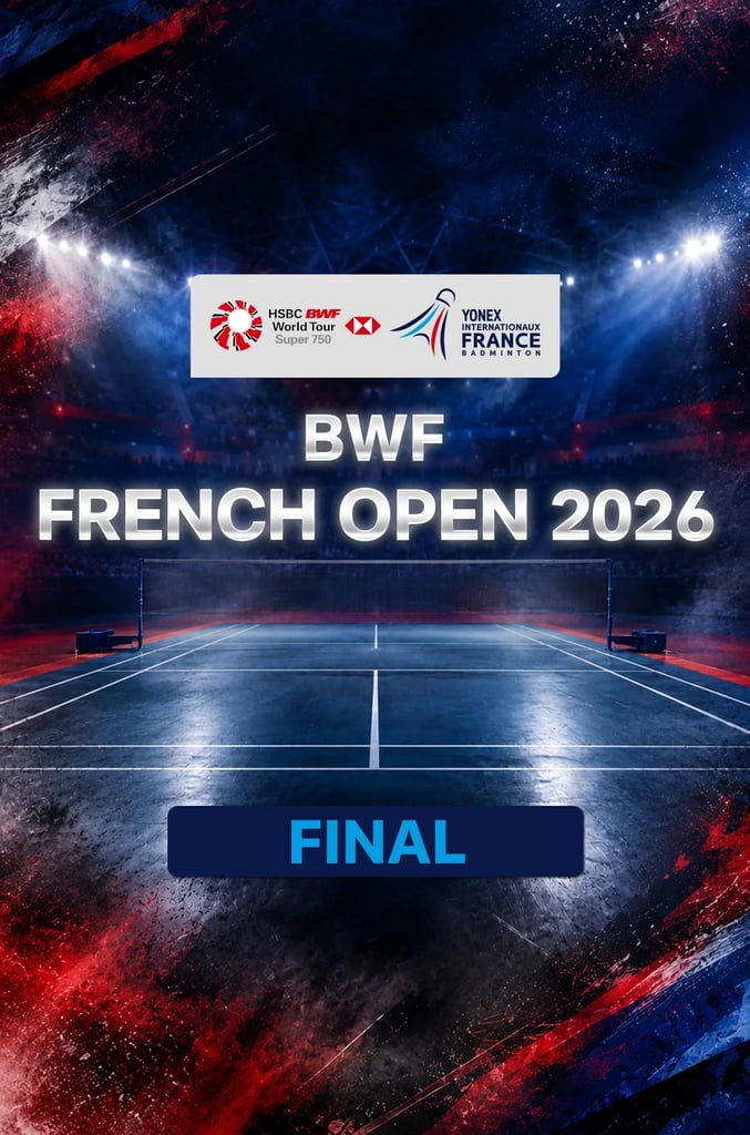 BWF French Open 2026 SF