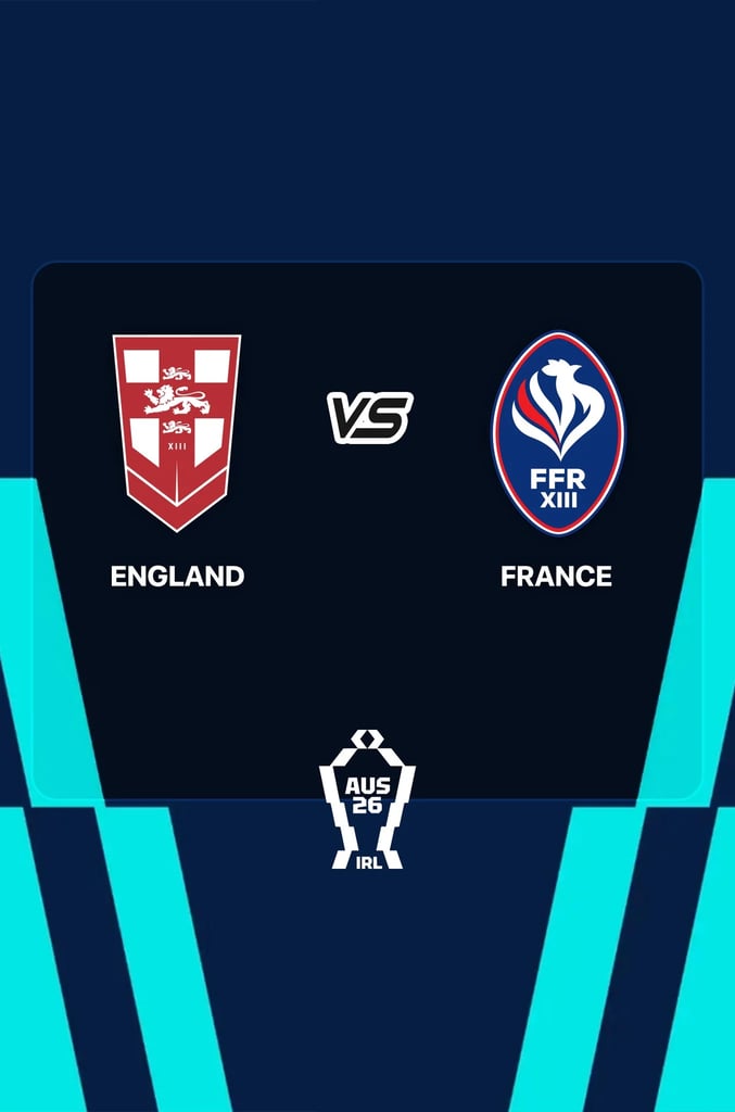 Rugby League World Cup 2026 : England vs France