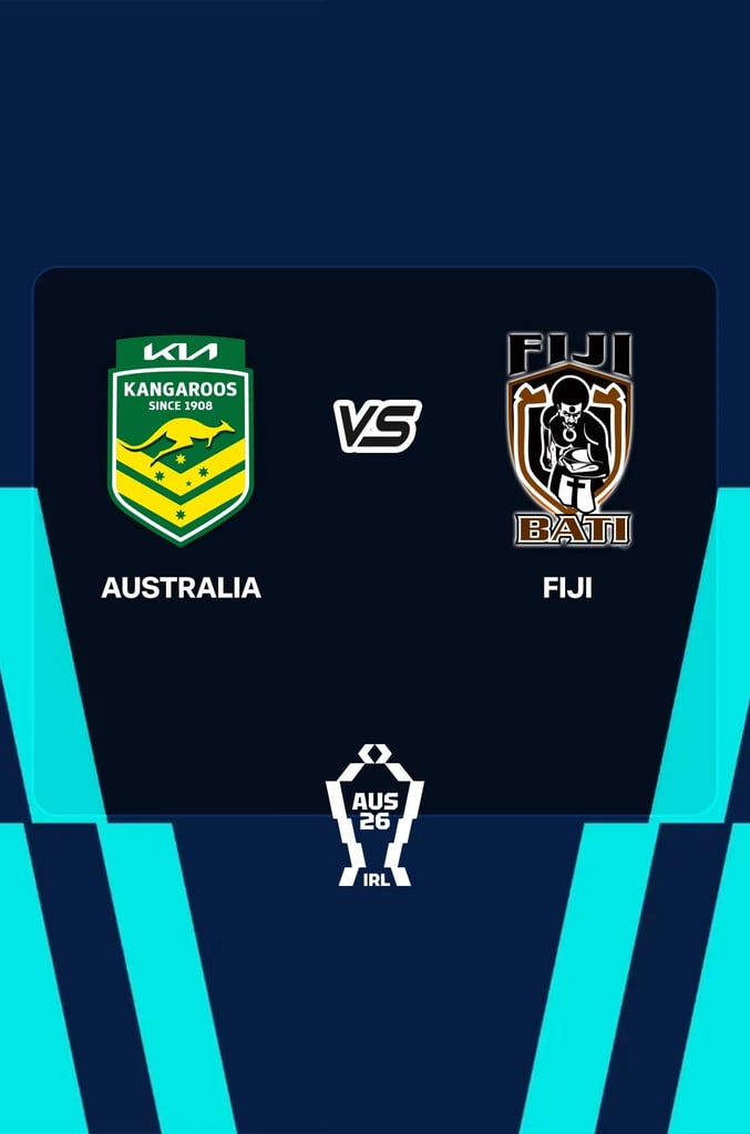 Rugby League World Cup 2026 : Australia vs Fiji