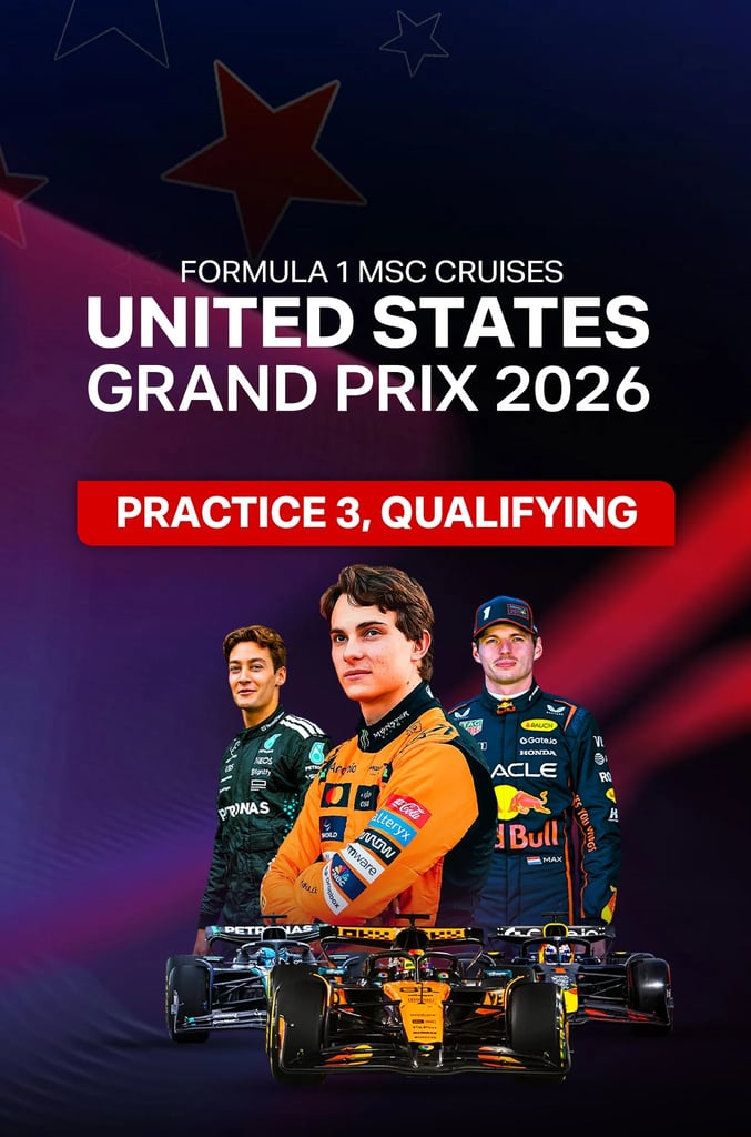 F1 United States GP 2026 : Practice 3, Qualifying
