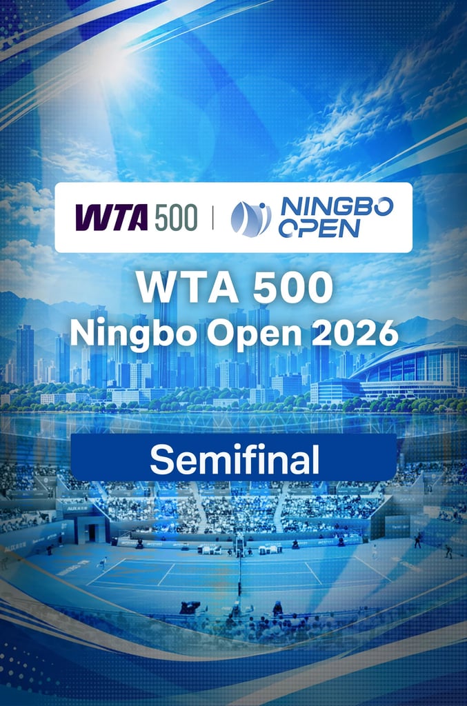 WTA 500 Ningbo Open 2026 : SF