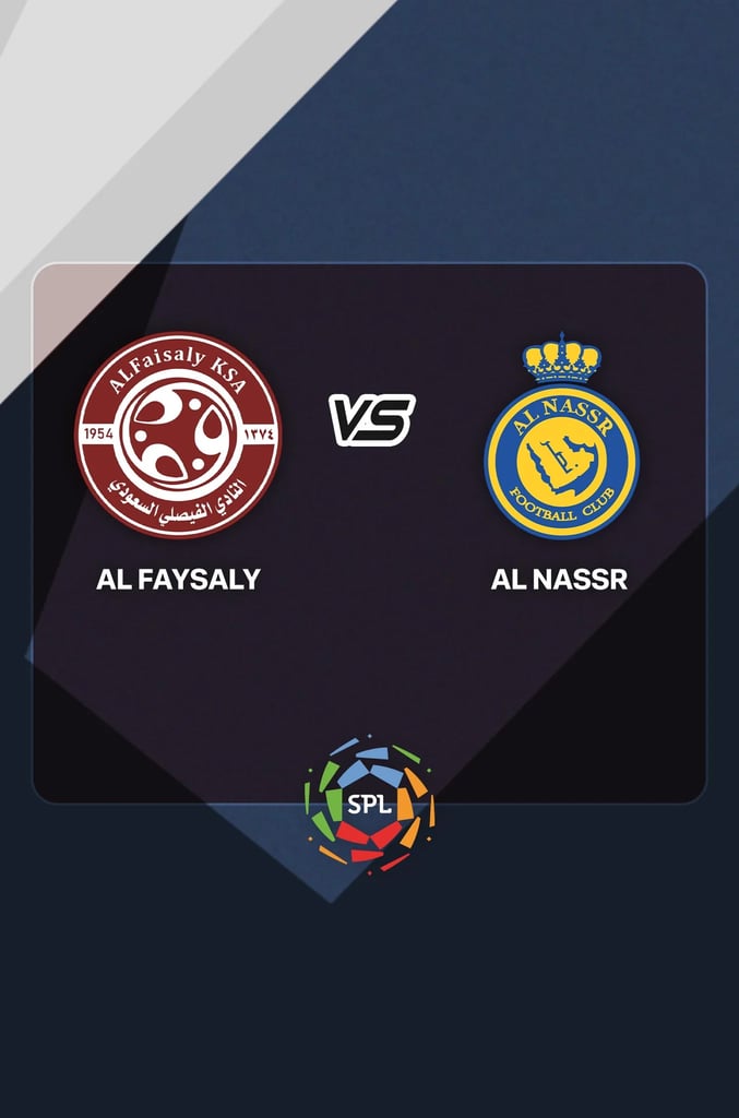 Saudi Pro League 26-27: Al Faysaly vs Al Nassr
