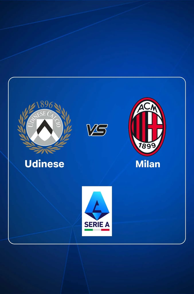 Calcio Serie A 26/27: Udinese vs Milan