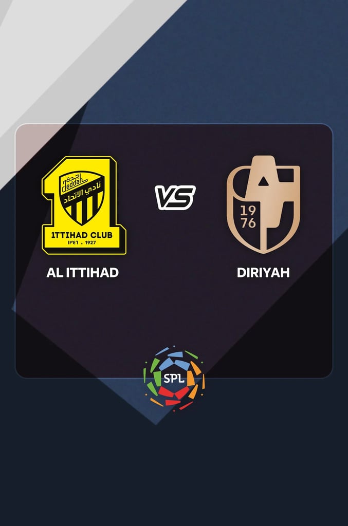 Saudi Pro League 26-27: Al Ittihad vs Diriyah