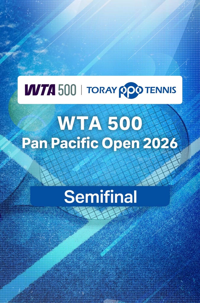 WTA 500 Pan Pacific Open 2026 : SF