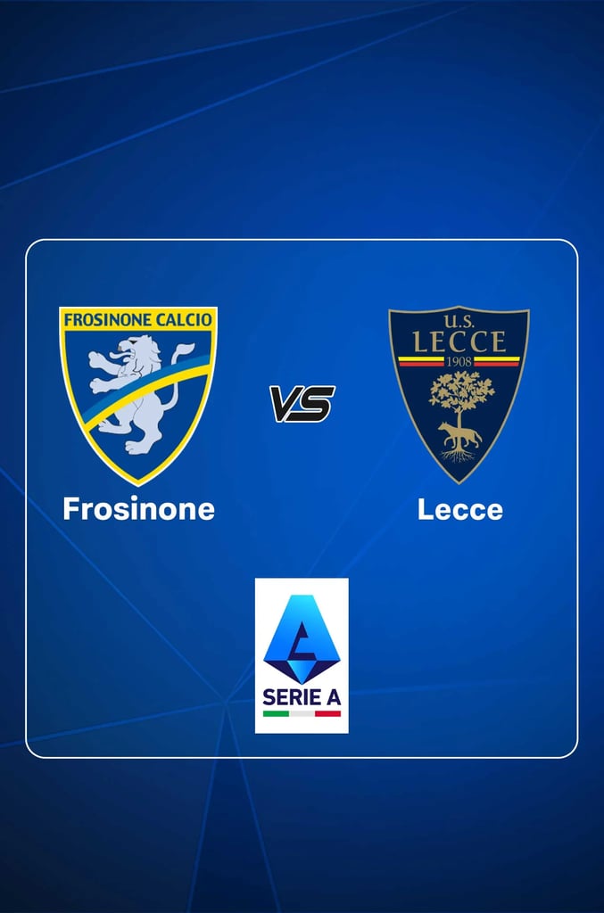 Calcio Serie A 26/27: Frosinone vs Lecce