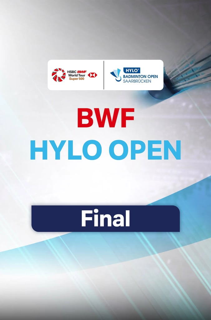 BWF Hylo Open 2026 : Final