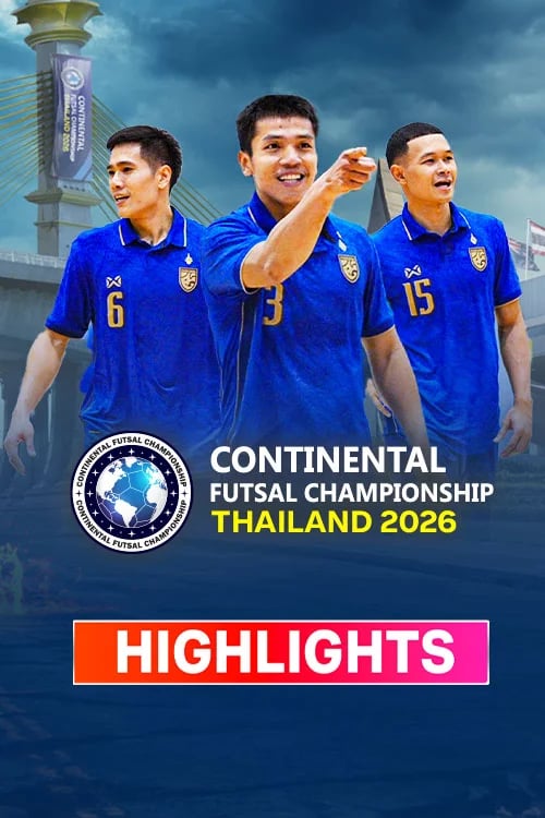 คอนติเนนตัล ฟุตซอล แชมเปี้ยนชิพ ไฮไลท์ 2026
